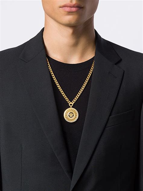 versace necklace cheap|versace necklace for men.